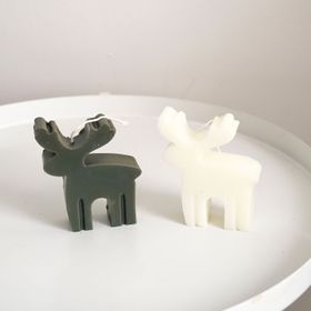 handmade deer candle