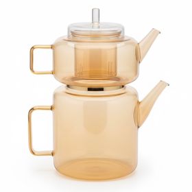 کتری قوری پیرکس استوانه