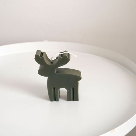 handmade deer candle