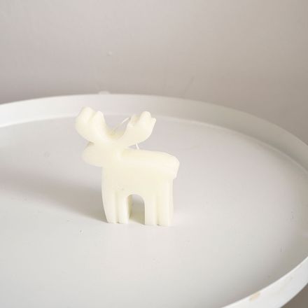 handmade deer candle