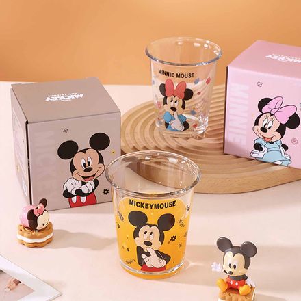 disney round pyrex glass