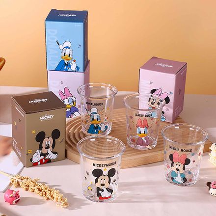 disney round pyrex glass
