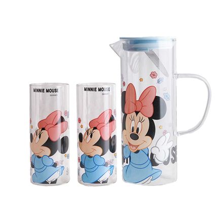 disney pitcher and glass gift set