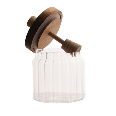pyrex honey jar