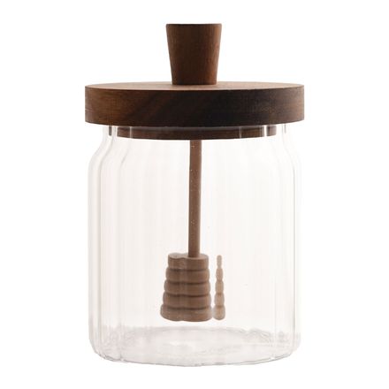 pyrex honey jar
