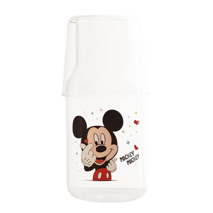 disney nightstand and glass set