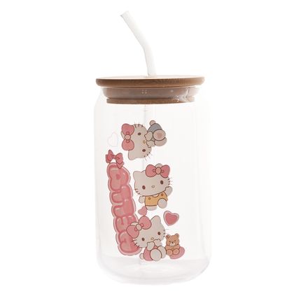 sanrio bamboo lid smoothie