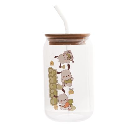 sanrio bamboo lid smoothie