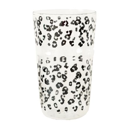 pyrex glass with text